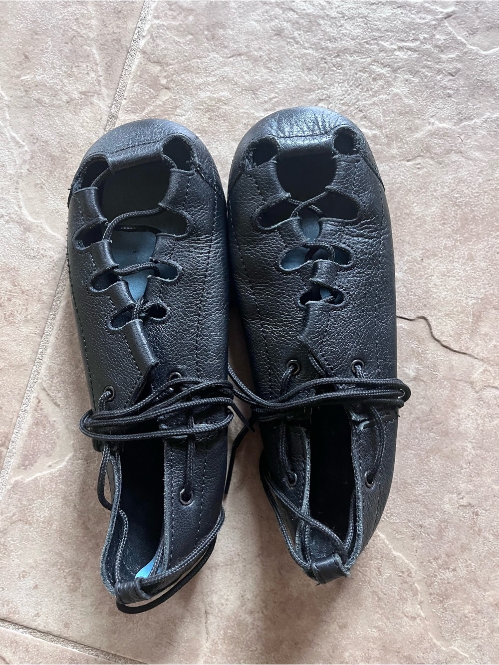 Rutherford Irish dance ghillies soft shoes size 3.5